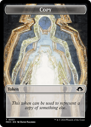 Beast (0016) // Copy Double-Sided Token [Modern Horizons 3 Commander Tokens] - 0