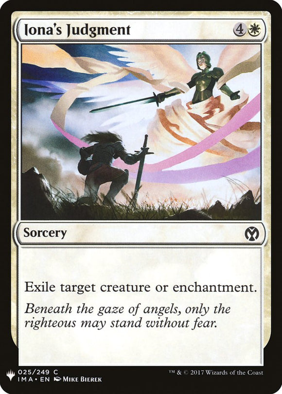 El juicio de Iona [Mystery Booster] 