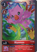Biyomon [P-002] (Rainbow Foil) [Tarjetas promocionales] -3