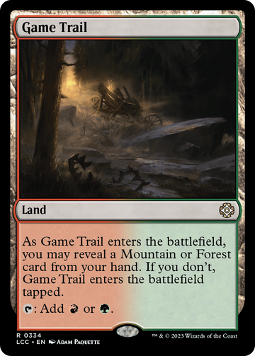 Game Trail [Las cavernas perdidas del comandante de Ixalan] 