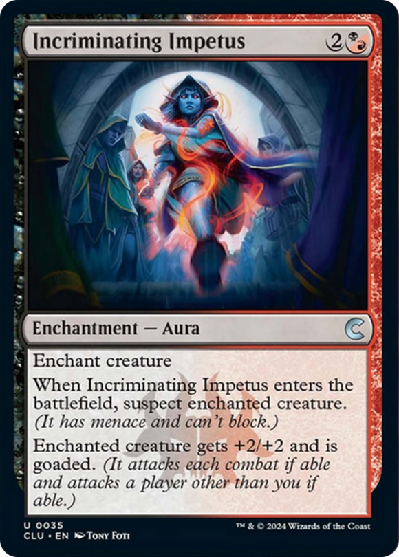 Ímpetu incriminatorio [Ravnica: Edición de pistas] 
