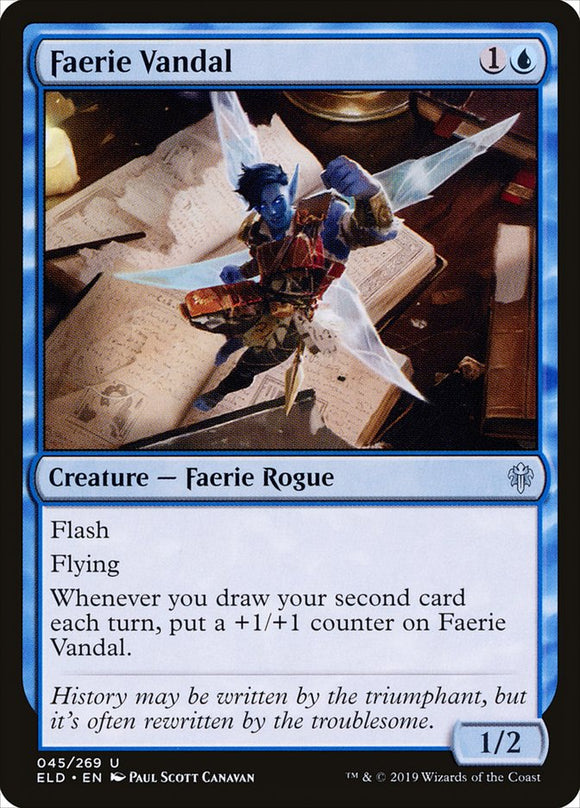 Faerie Vandal [Trono de Eldraine] 