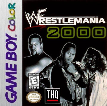 Red Fox Gaming - Hickory - WWF Wrestlemania 2000 - Video Game - GameBoy Color