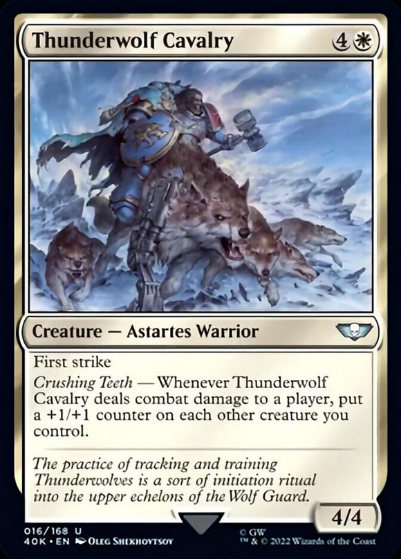 Caballería Thunderwolf [Warhammer 40,000] 