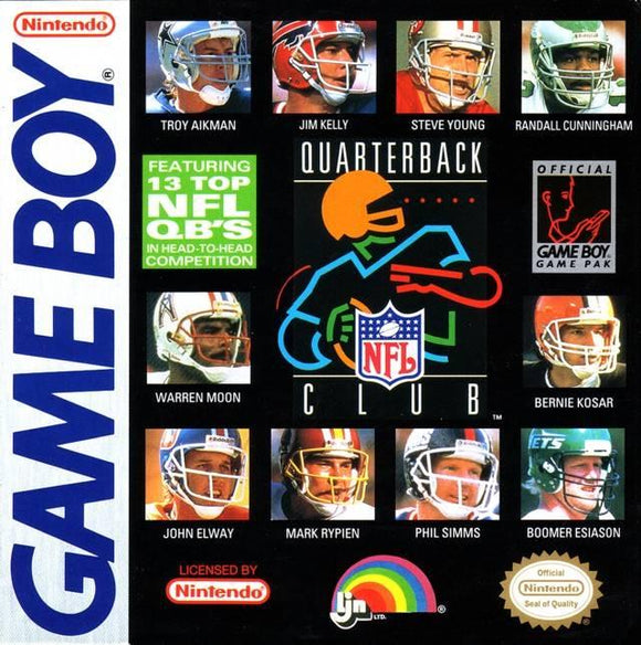 Red Fox Gaming - Hickory - NFL Quarterback Club - Video Game - GameBoy