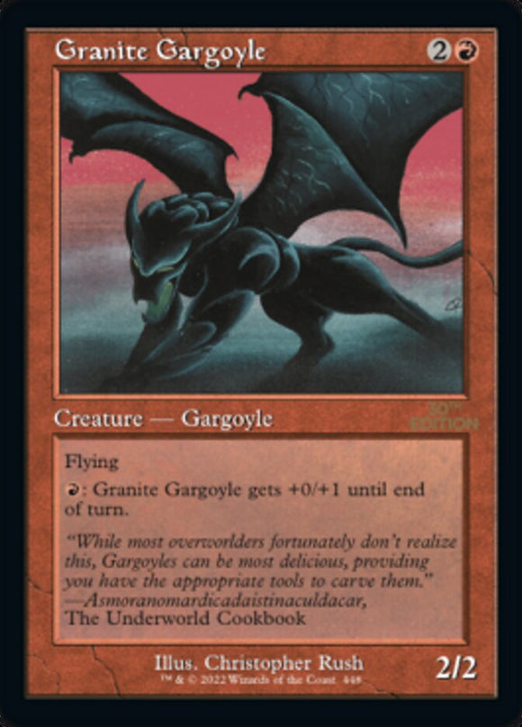 Gárgola de granito (retro) [Edición del 30.º aniversario] 