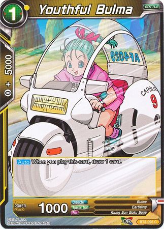 Bulma juvenil (BT3-095) [Mundos cruzados] 