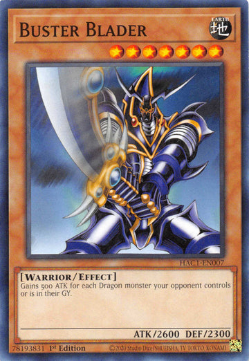 Buster Blader [HAC1-EN007] Común 