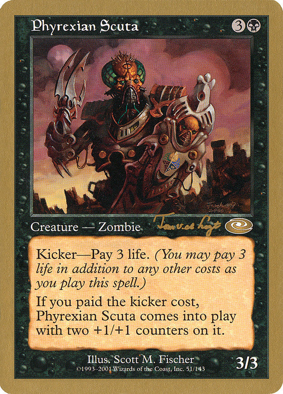 Phyrexian Scuta (Tom van de Logt) [Campeonato Mundial de Barajas 2001] 