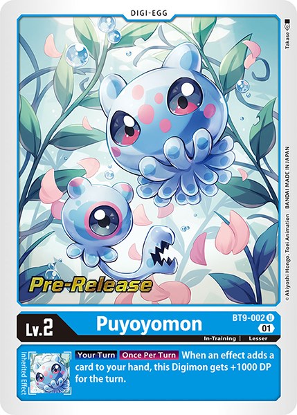 Puyoyomon [BT9-002] [Promociones previas al lanzamiento de X Record] 