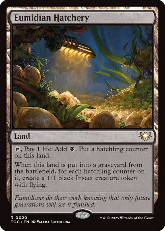 Eumidian Hatchery [Edge of Eternities Commander]