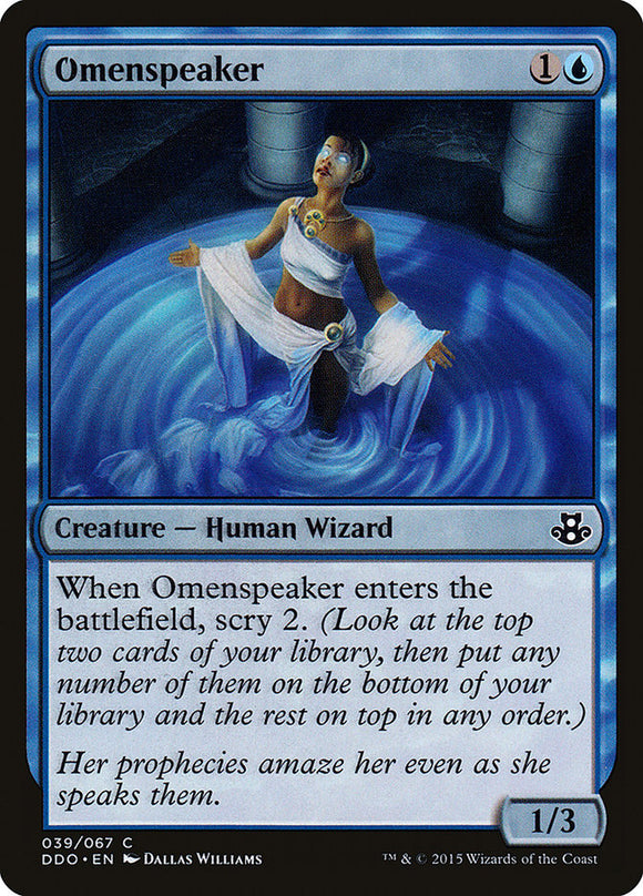Portavoz del presagio [Duel Decks: Elspeth vs. Kiora] 