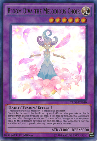 Bloom Diva el Coro Melodioso [CROS-EN040] Ultra Raro 