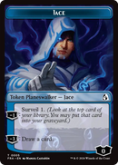 Cadet // Jace Double-Sided Token [Reality Fracture Tokens]-2