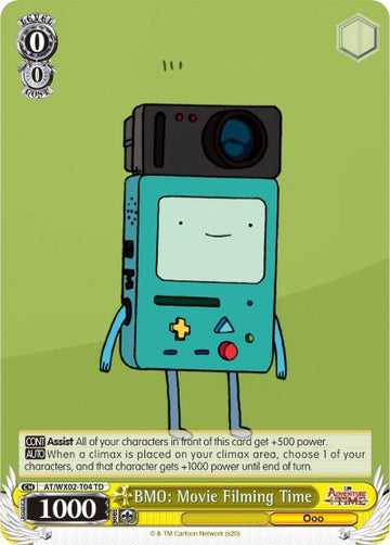 BMO: Hora de filmación de la película (AT/WX02-T04 TD) [Hora de aventuras] 