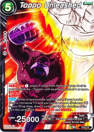 Toppo Unleashed (EX03-30) [Caja definitiva] 