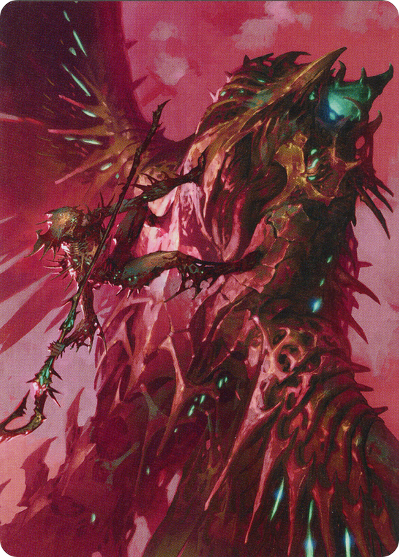 Tarjeta de arte del invasor de Skyclave [Serie de arte March of the Machine] 