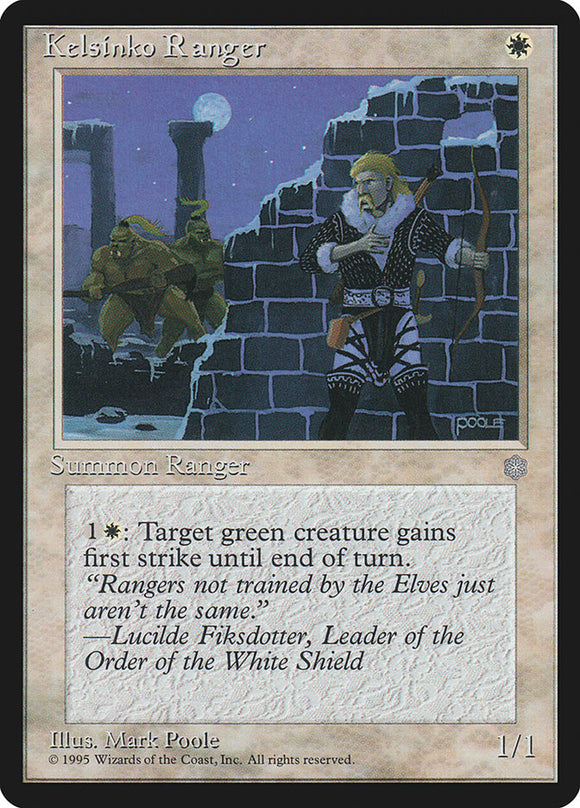 Guardabosques de Kelsinko [Era de hielo] 
