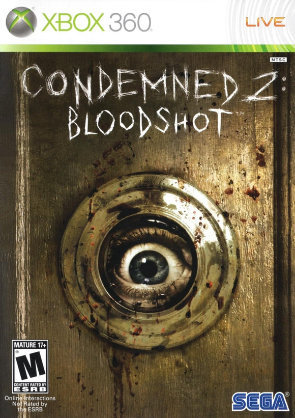 Red Fox Gaming - Hickory - Condemned 2 Bloodshot - Video Game - Xbox 360