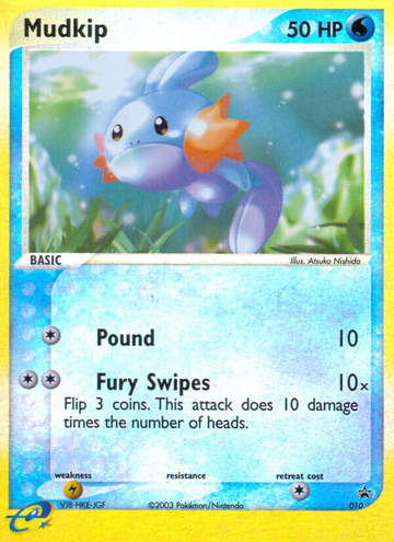 Mudkip (010) [Nintendo: promociones de Black Star] 