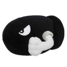 Super Mario All Star Collection Bullet Bill Plush 6"