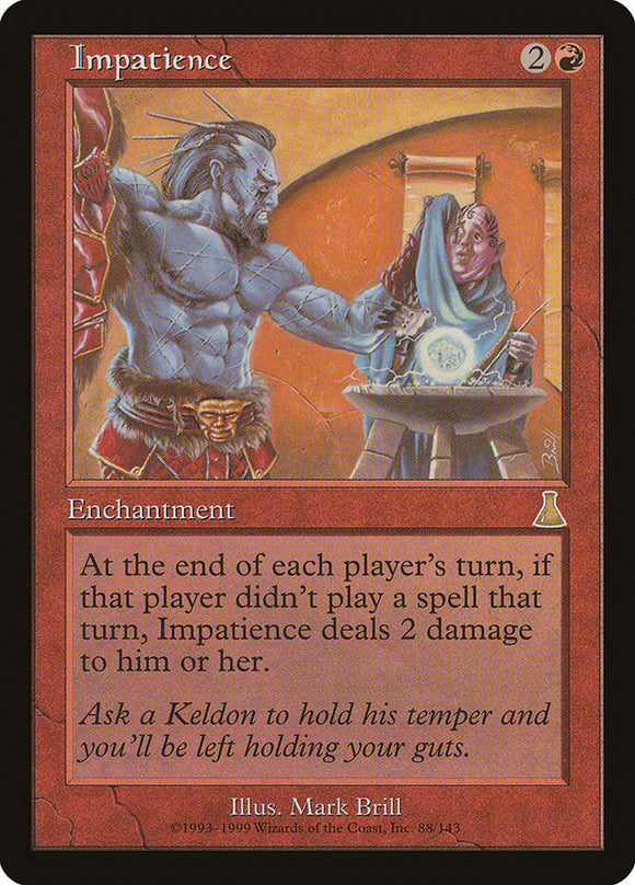 Impaciencia [El destino de Urza] 