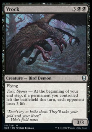 Vrock [Commander Legends: Batalla por la Puerta de Baldur] 