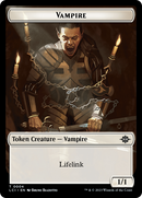 Vampire // Vampire Demon Double-Sided Token [The Lost Caverns of Ixalan Tokens]-1