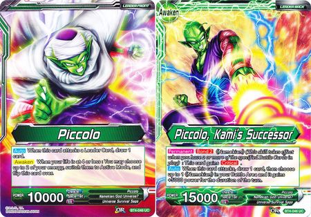Piccolo // Piccolo, sucesor de Kami (BT4-046) [Colossal Warfare] 
