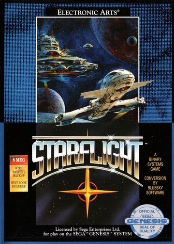 Red Fox Gaming - Hickory - Starflight - Video Game - Sega Genesis