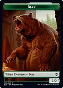 Bear // Food (17) Double-Sided Token [Throne of Eldraine Tokens]-1