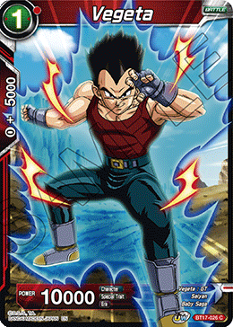 Vegeta (BT17-026) [Escuadrón definitivo] 