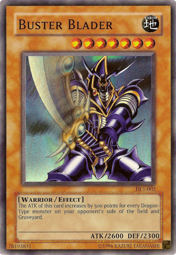 Buster Blader [DL1-002] Súper raro 
