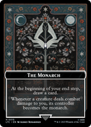 The Monarch // Treasure Double-Sided Token [The Lord of the Rings: Tales of Middle-Earth Commander Tokens]-1