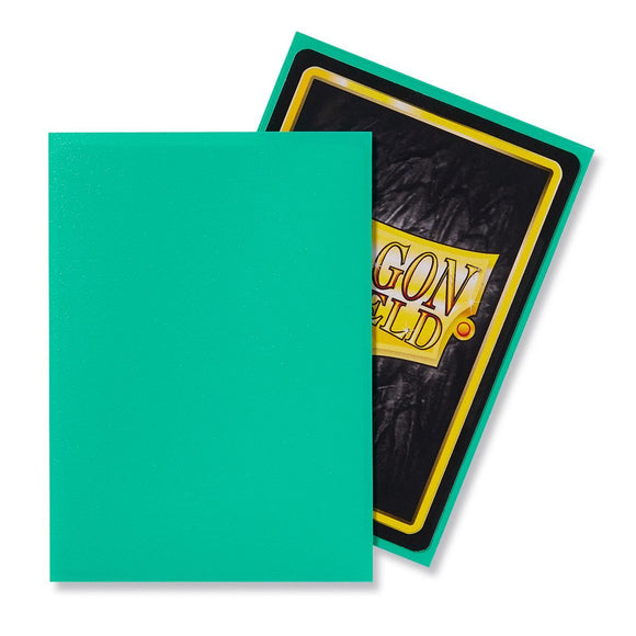 Dragon Shield: fundas estándar de 100 ct, color menta (mate) 