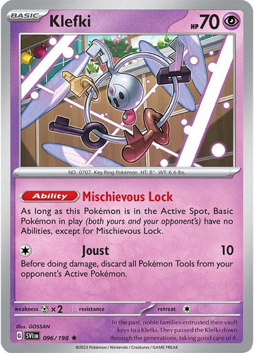 Klefki (096/198) [Scarlet &amp; Violet: Conjunto básico] 