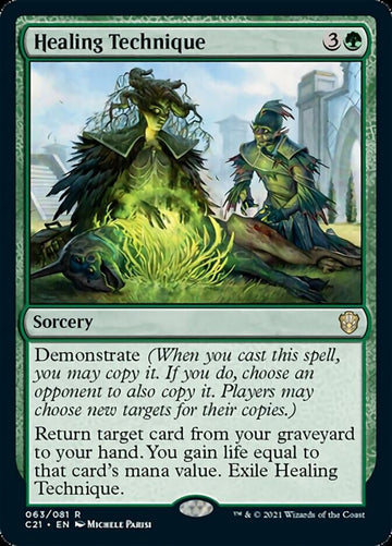 Técnica de curación [Commander 2021] 