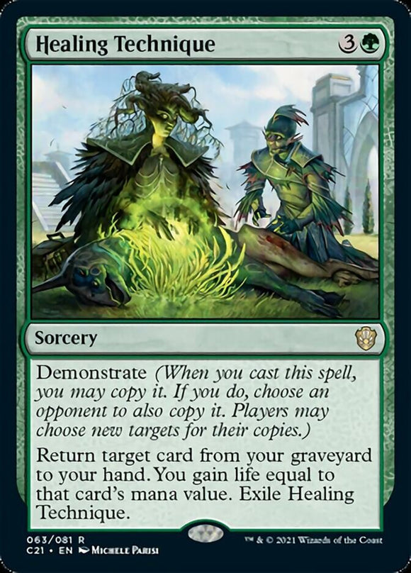 Técnica de curación [Commander 2021] 