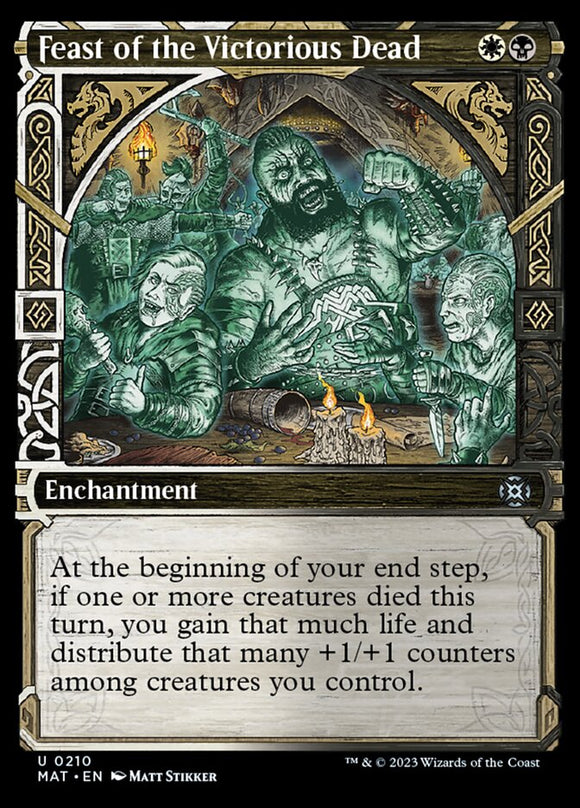 Fiesta de los muertos victoriosos (Showcase Halo Foil) [March of the Machine: The Aftermath] 