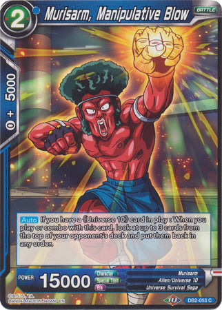 Murisarm, Golpe manipulador (DB2-053) [Divine Multiverse] 