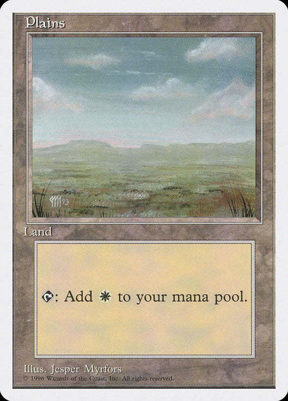 Plains (Signature on Bottom Left) [Introductory Two-Player Set]