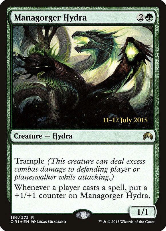 Hidra de Managorger [Promociones de prelanzamiento de Magic Origins] 