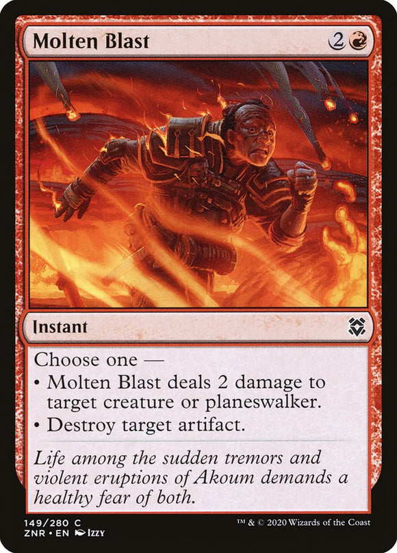 Explosión fundida [Zendikar Rising] 