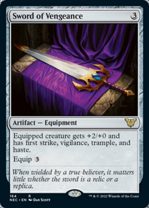 Espada de la venganza [Kamigawa: Neon Dynasty Commander] 