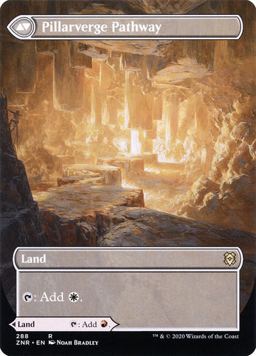 Needleverge Pathway // Pillarverge Pathway (Borderless Alternate Art) [Zendikar Rising] - 0