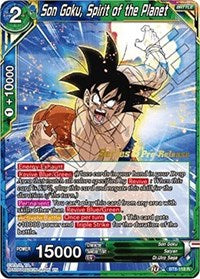 Son Goku, espíritu del planeta (BT8-118_PR) [Promociones previas al lanzamiento de Malicious Machinations] 