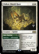 Pollen-Shield Hare // Hare Raising (Promo Pack) [Wilds of Eldraine Promos]-1