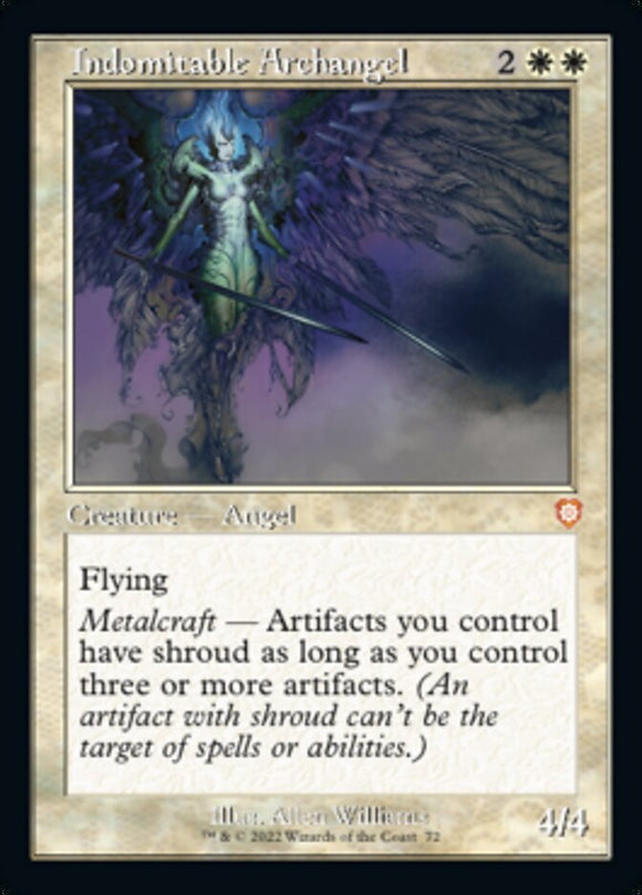 Indomitable Archangel (Retro) [The Brothers' War Commander]