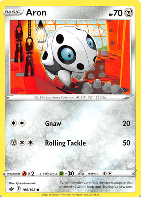 Aron (109/198) [Espada y escudo: reinado escalofriante] 