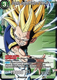 Gotenks, la mayor fusión de todas (sello de ganador) (P-254) [Tarjetas de promoción de torneos] 